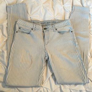 Articles of Society pin striped skinny jeans